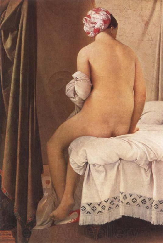 Jean-Auguste Dominique Ingres Valpincon Bather France oil painting art